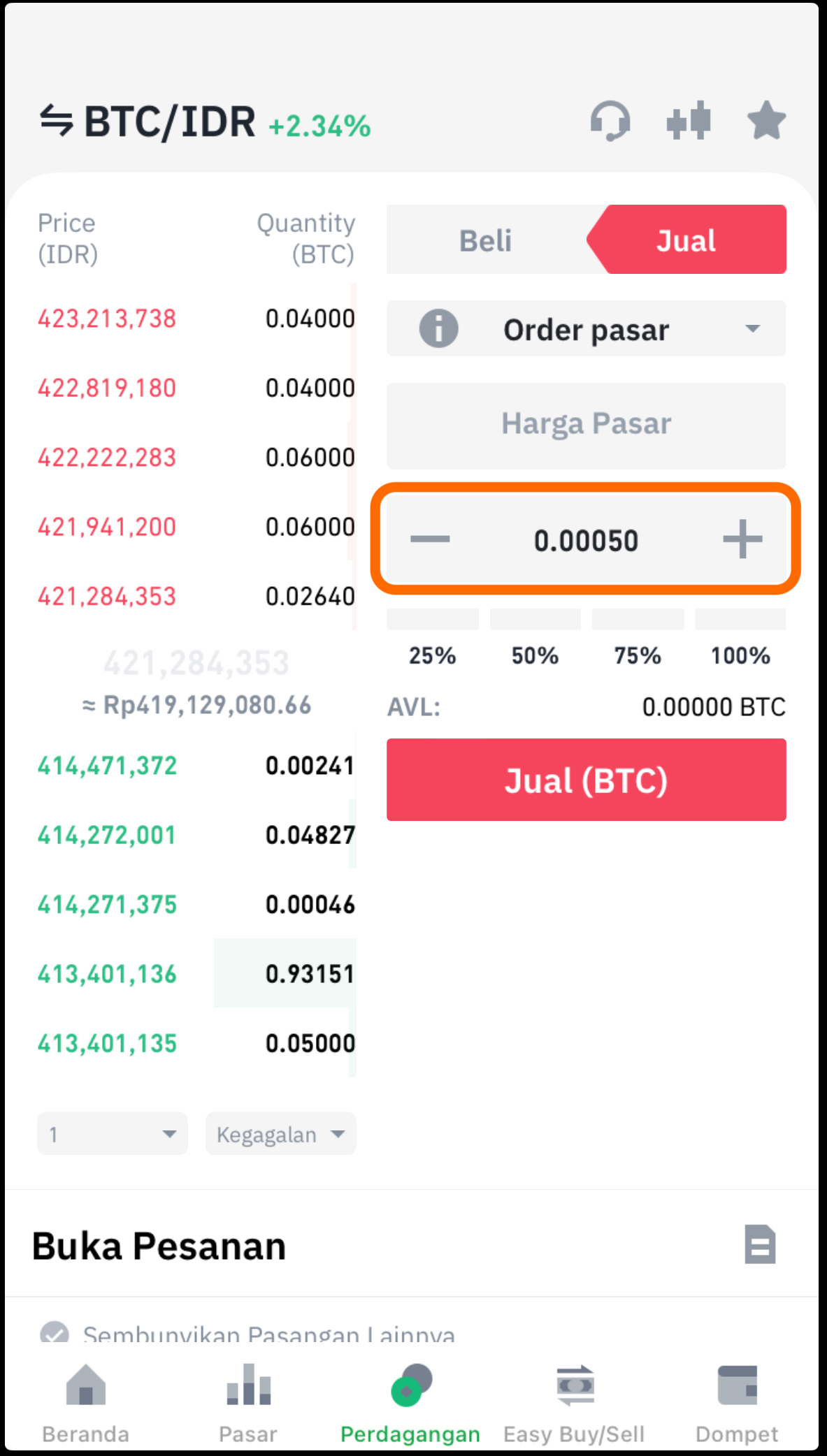 BTC to IDR | ฿ to Rupiahs