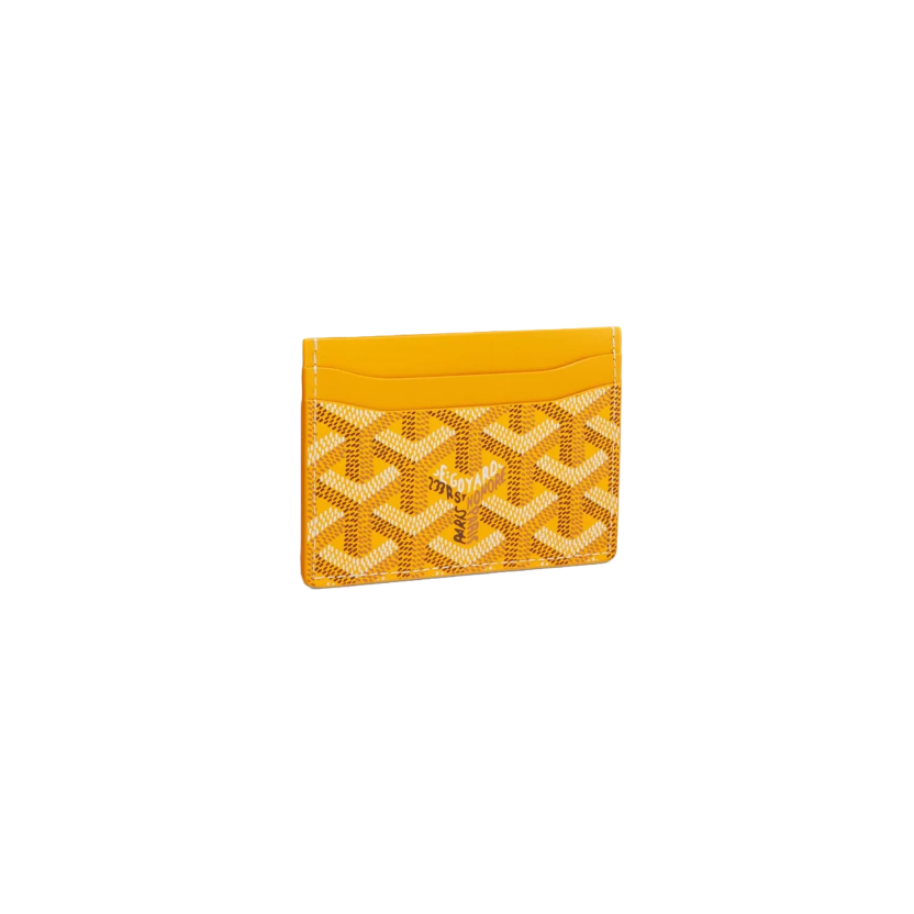 Goyard Saint Pierre Card Holder Yellow – shoegamemanila