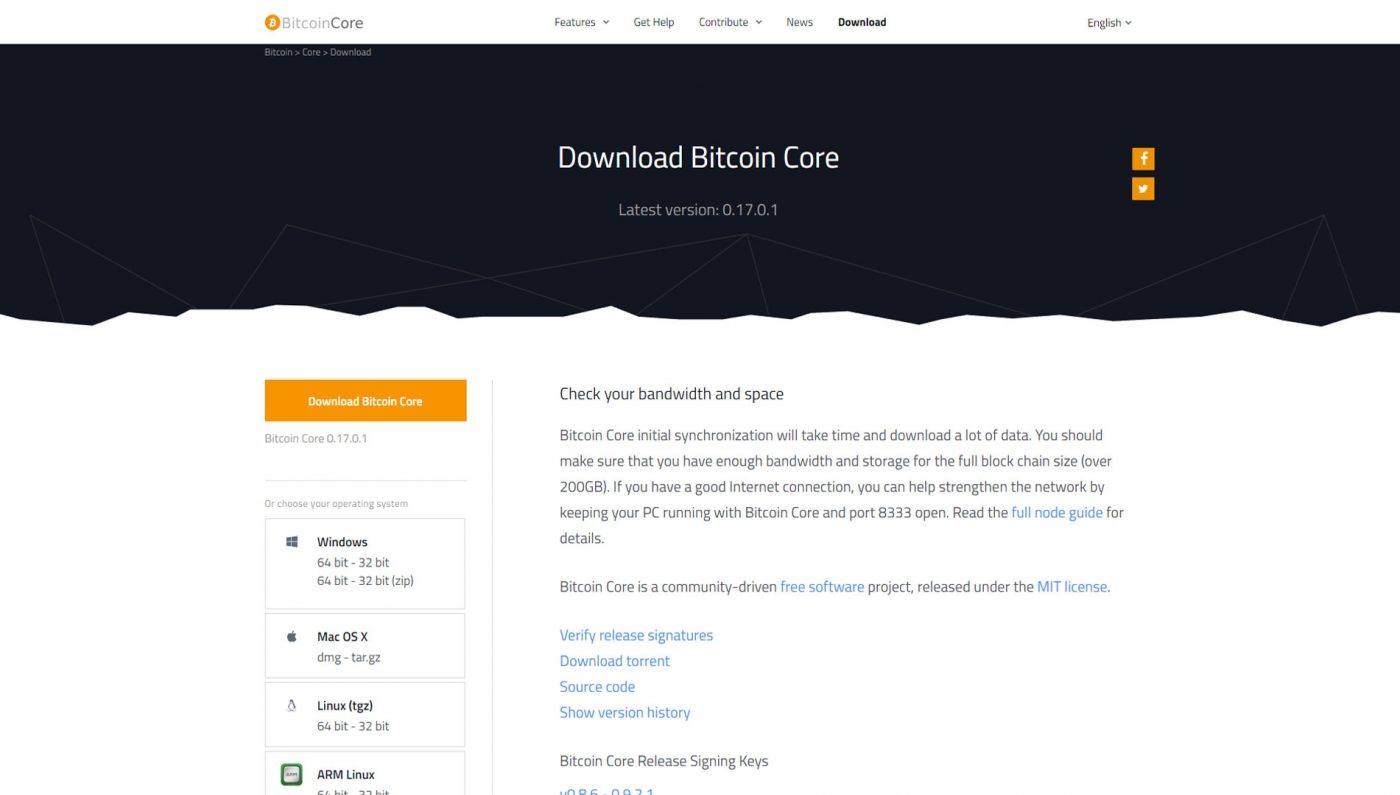 Bitcoin Core :: Download - Bitcoin