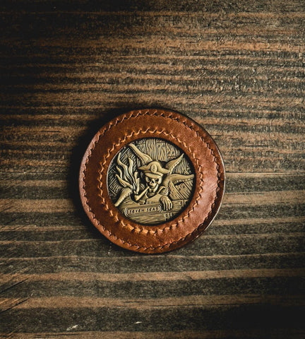 Erling EDC X Madzcreations Collab Coin - Antiqued Brass (Exclusive)