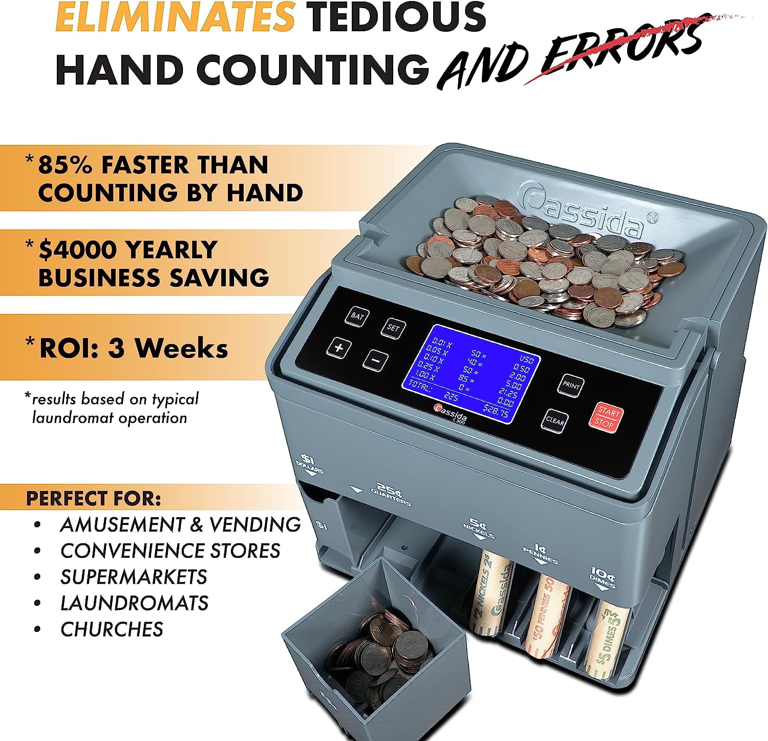 53 Free Coin Counting Machines Near Me (Cash Coins Free or Cheap!) - MoneyPantry