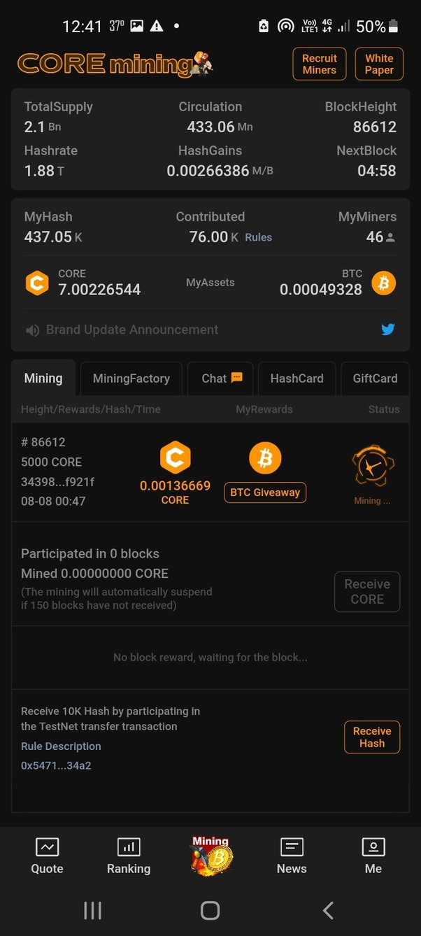 BTC Miner - Bitcoin Mining app for Android - Download