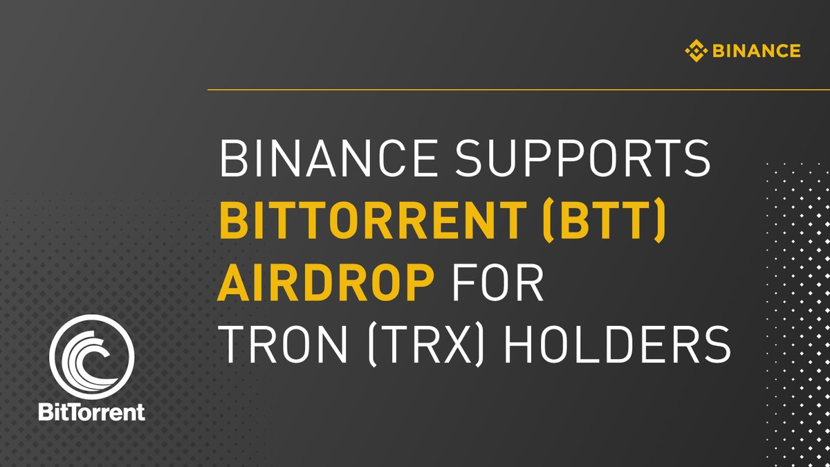 BitTorrent (BTT) Airdrops to Tron (TRX) Holders Come to an Abrupt End - Ethereum World News