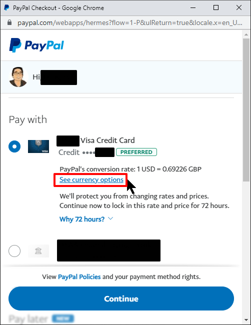 PayPal forcing Dynamic Currency Conversion - Financial Chat - Monzo Community