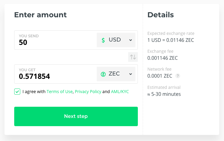 ZEC to USD | Zcash to United States Dollar Today