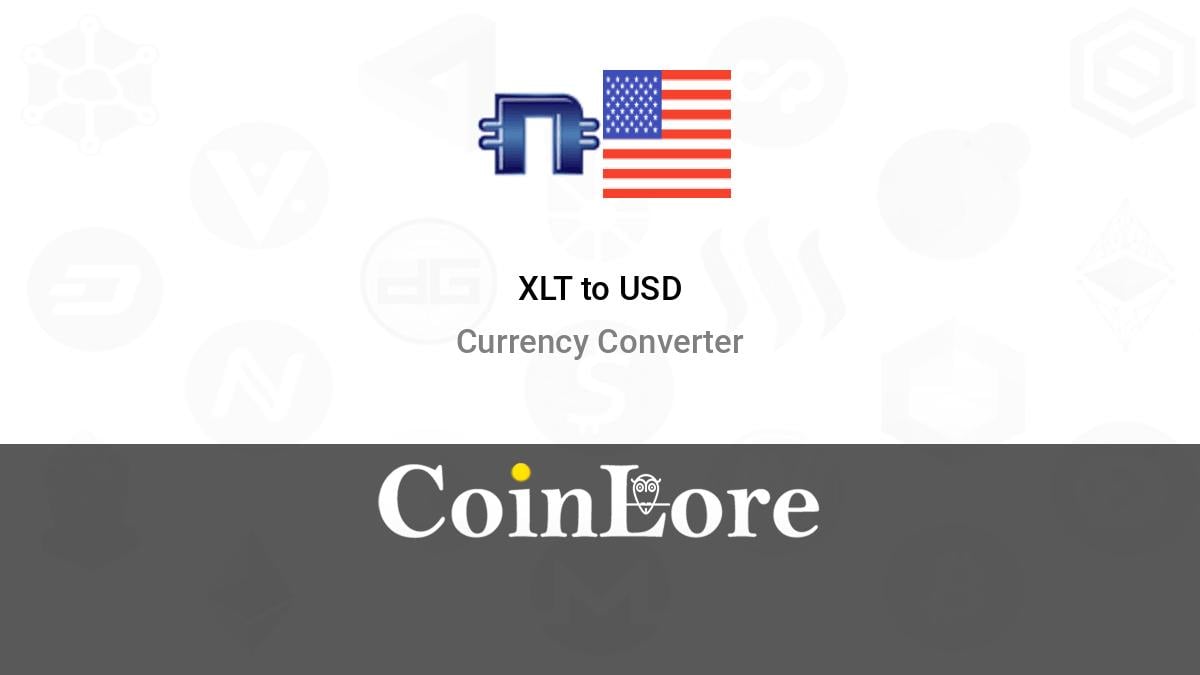 Convert 1 XLT to USD ‒ Real-Time Nexalt Conversion | bitcoinlove.fun