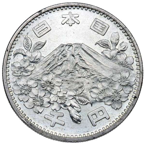 yen - Tokyo’64 Olympic, Japan - Coin value - bitcoinlove.fun