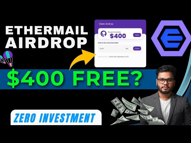 Join EtherMail Airdrop - Get EMC Free & Earn by Referring Friends!