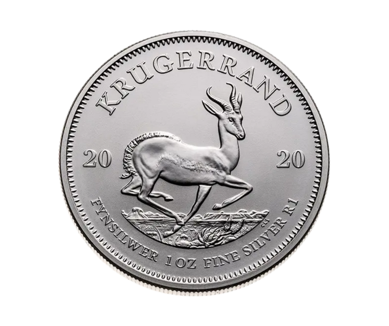 South Africa 1 oz Silver Krugerrand BU - Bullion Mart