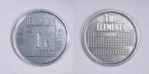 Coins struck in unusual metals: Going Topical