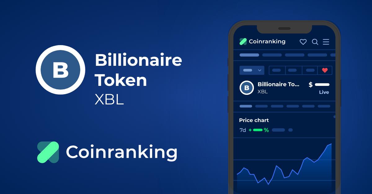 Billionaire Token (XBL) - Price Chart and ICO Overview | ICOmarks