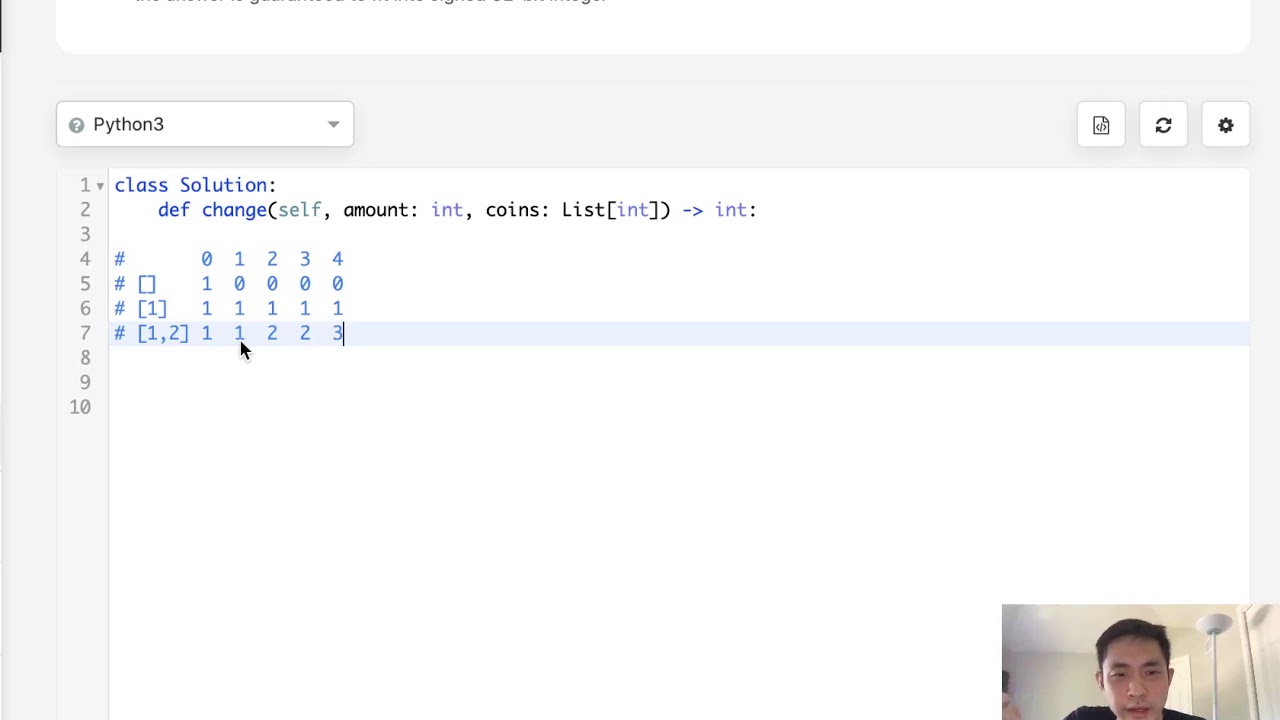 Coin Change in Python