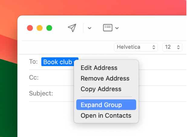 Email a group of contacts on Mac | Spark Knowledge Base