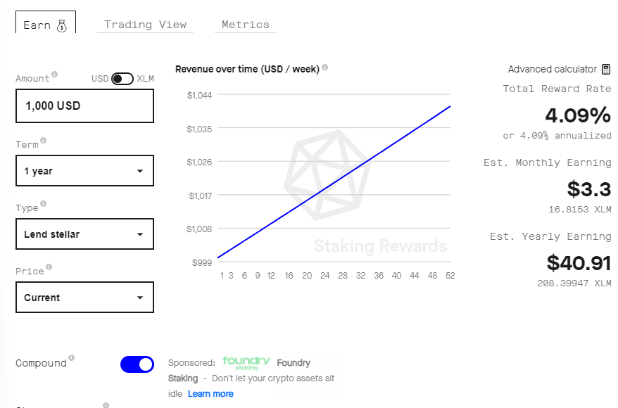 Stellar (XLM) Staking at % - bitcoinlove.fun