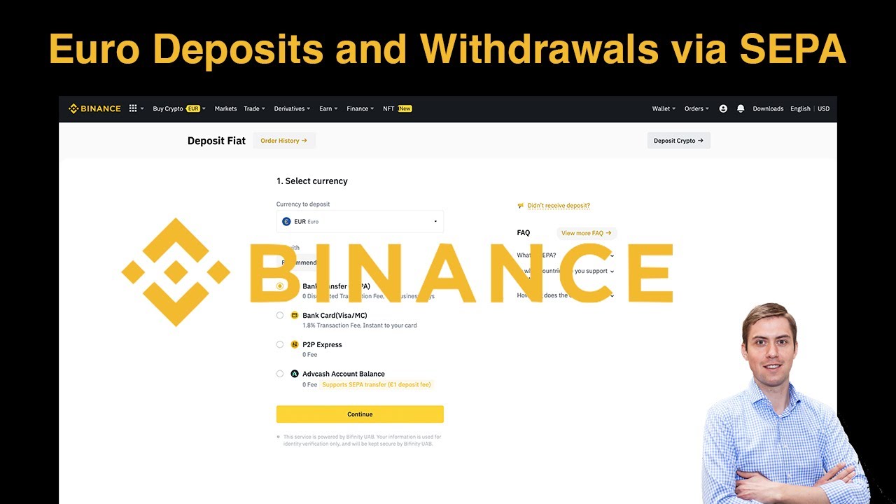 Binance re-enables deposit and withdrawal services for Euro | Bitcompare