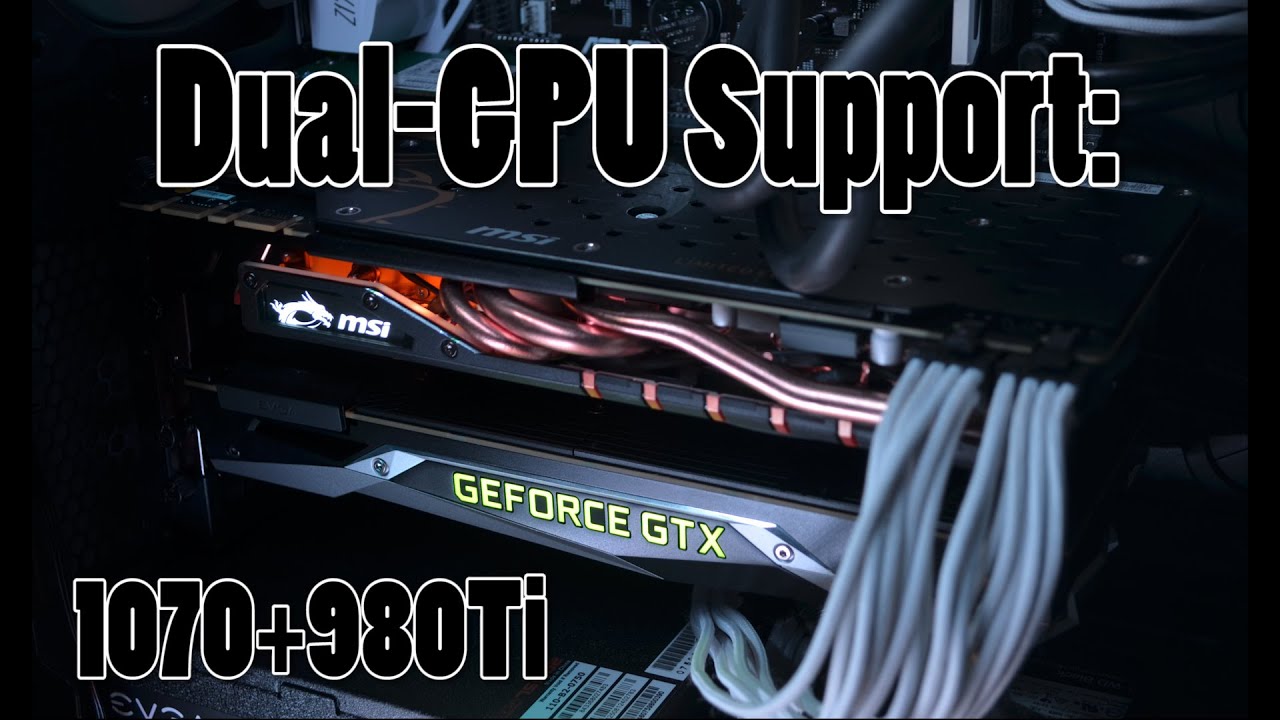 Question - Can I use two different graphics cards at the same time | Tom's Hardware Forum