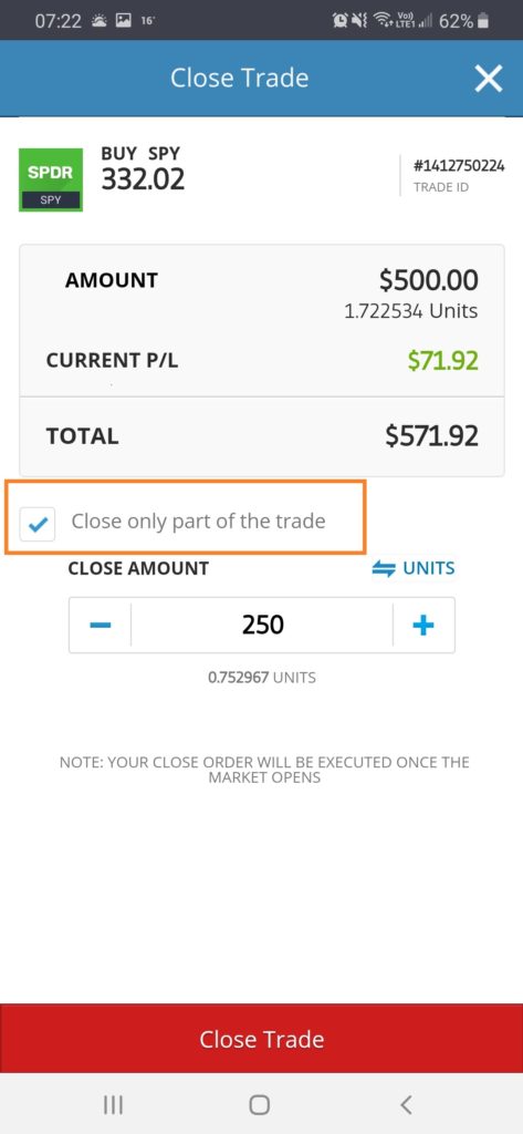 Why were my options positions closed? | eToro Help