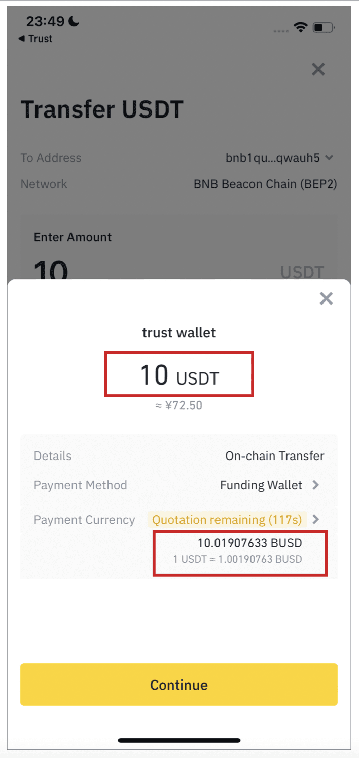 How to Transfer Crypto to Trust Wallet Using Binance Pay - Transfer Guides - Trust Wallet