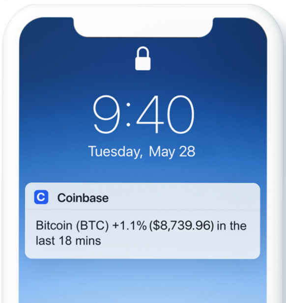 Coinbase Alerts - Cryptocurrency Alerting