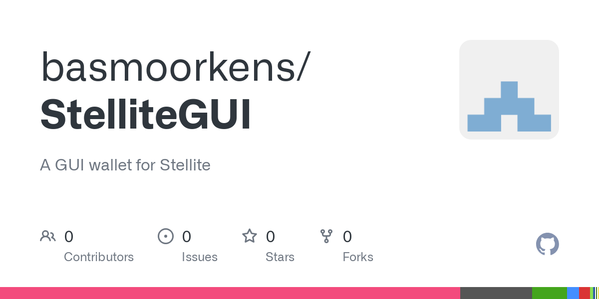 GitHub - basmoorkens/StelliteGUI: A GUI wallet for Stellite