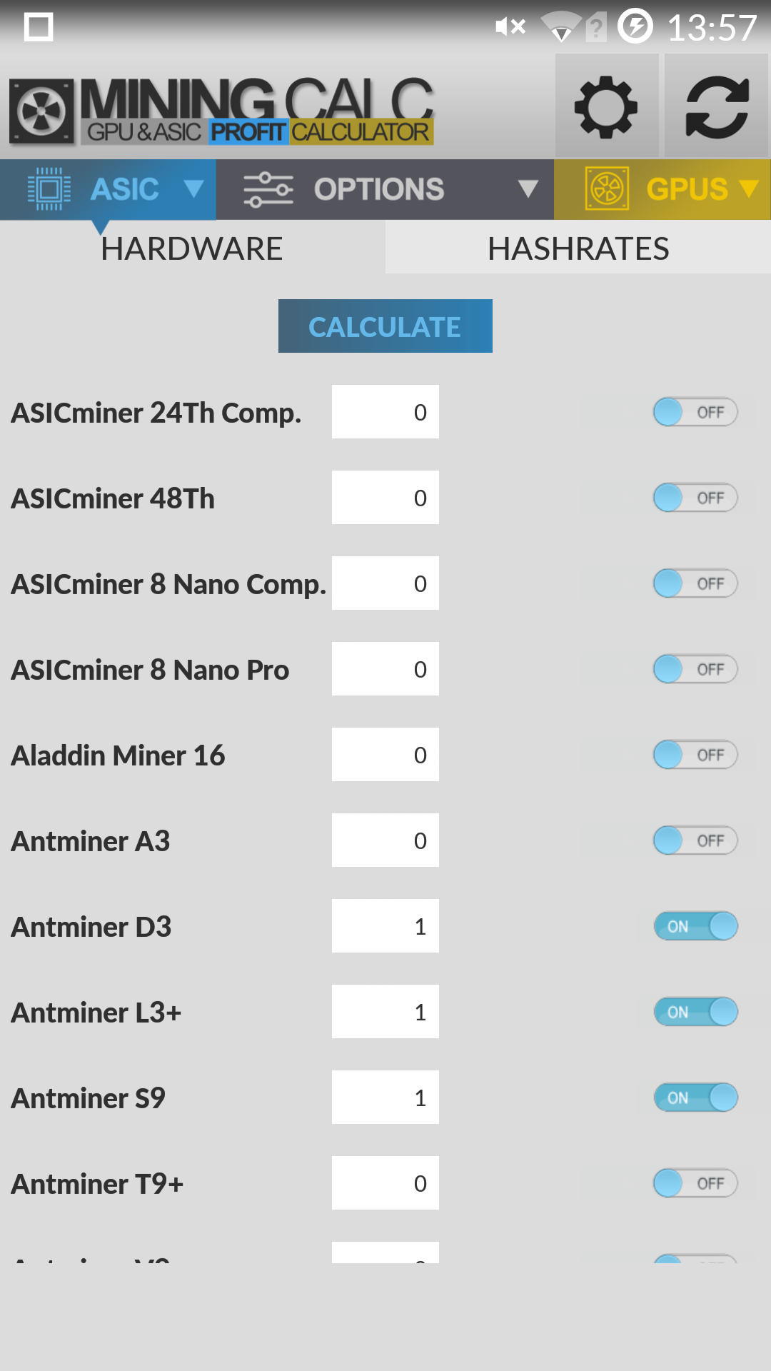 ⛏ Mining Calculator | Kryptex