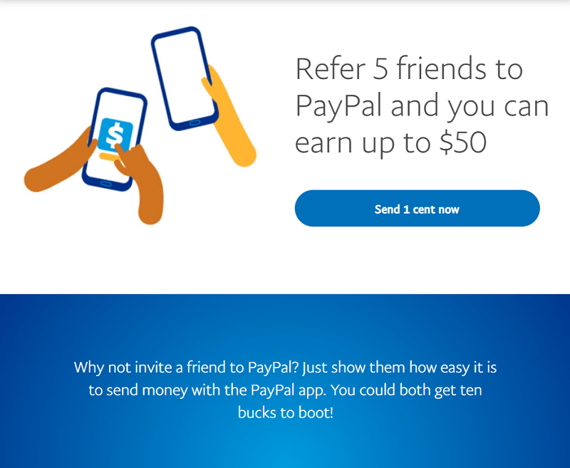 PayPal Referral Code & Recommendations Page | 