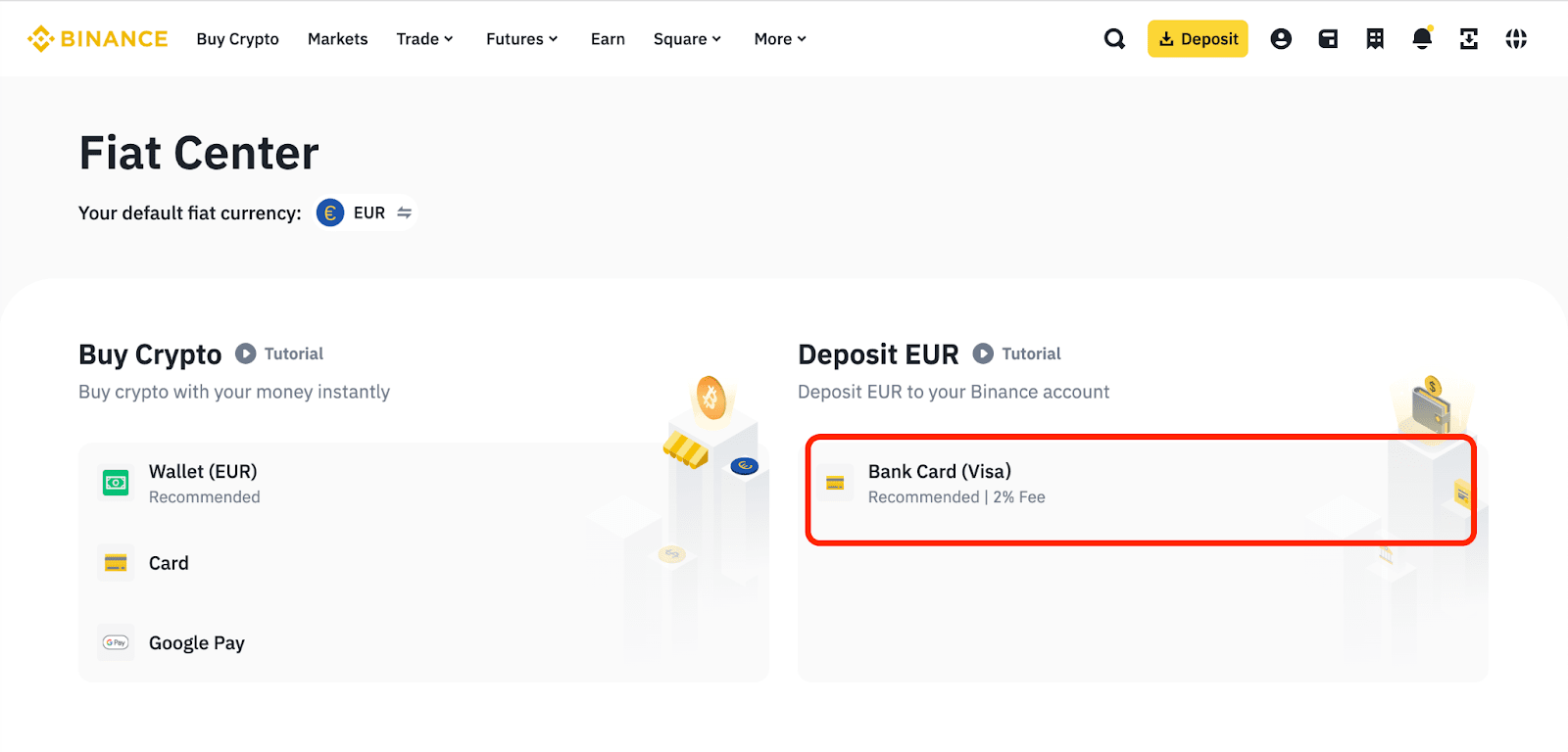 Binance Deposit Methods: Step-by-Step Guide to Buy Crypto via Fiat, Bank Card, and P2P