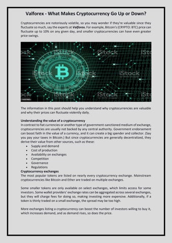 What Makes Crypto Go Up and Down? Markets Explained