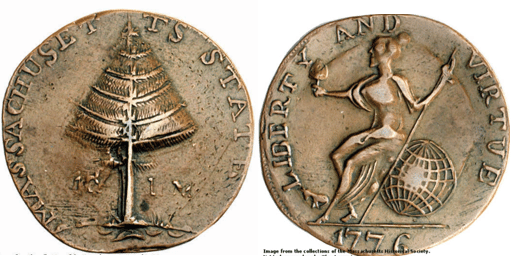 Massachusetts Post Colonial Coin Of The States 