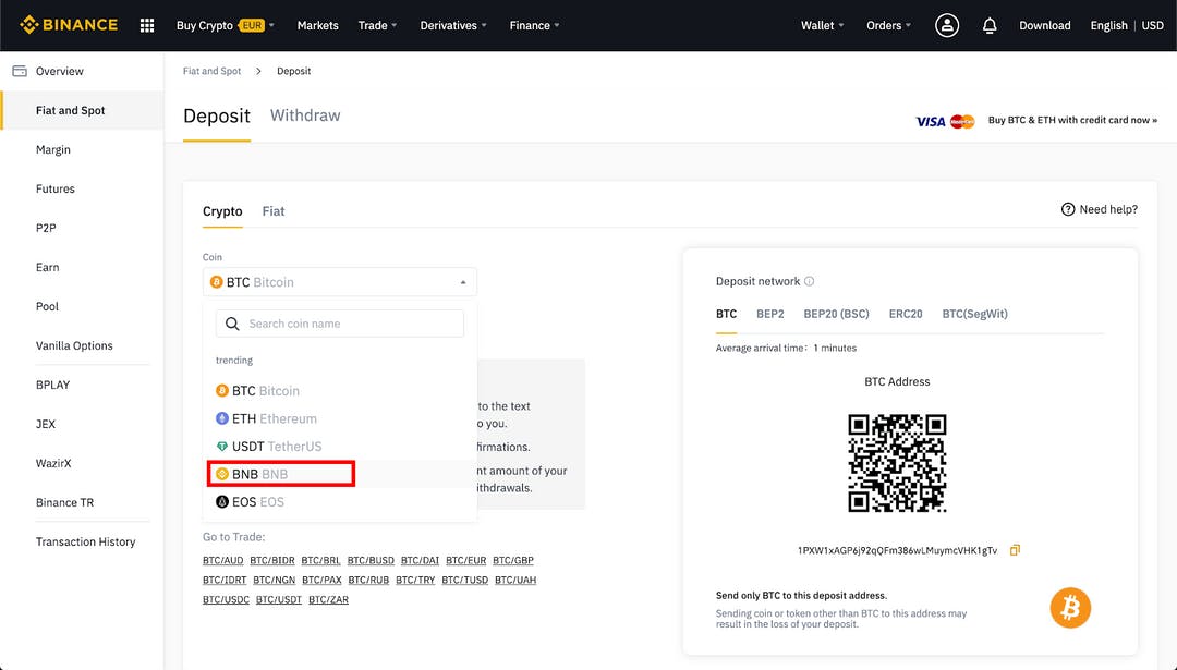 How long does a Binance deposit take? How to Deposit on Binance? - bitcoinlove.fun