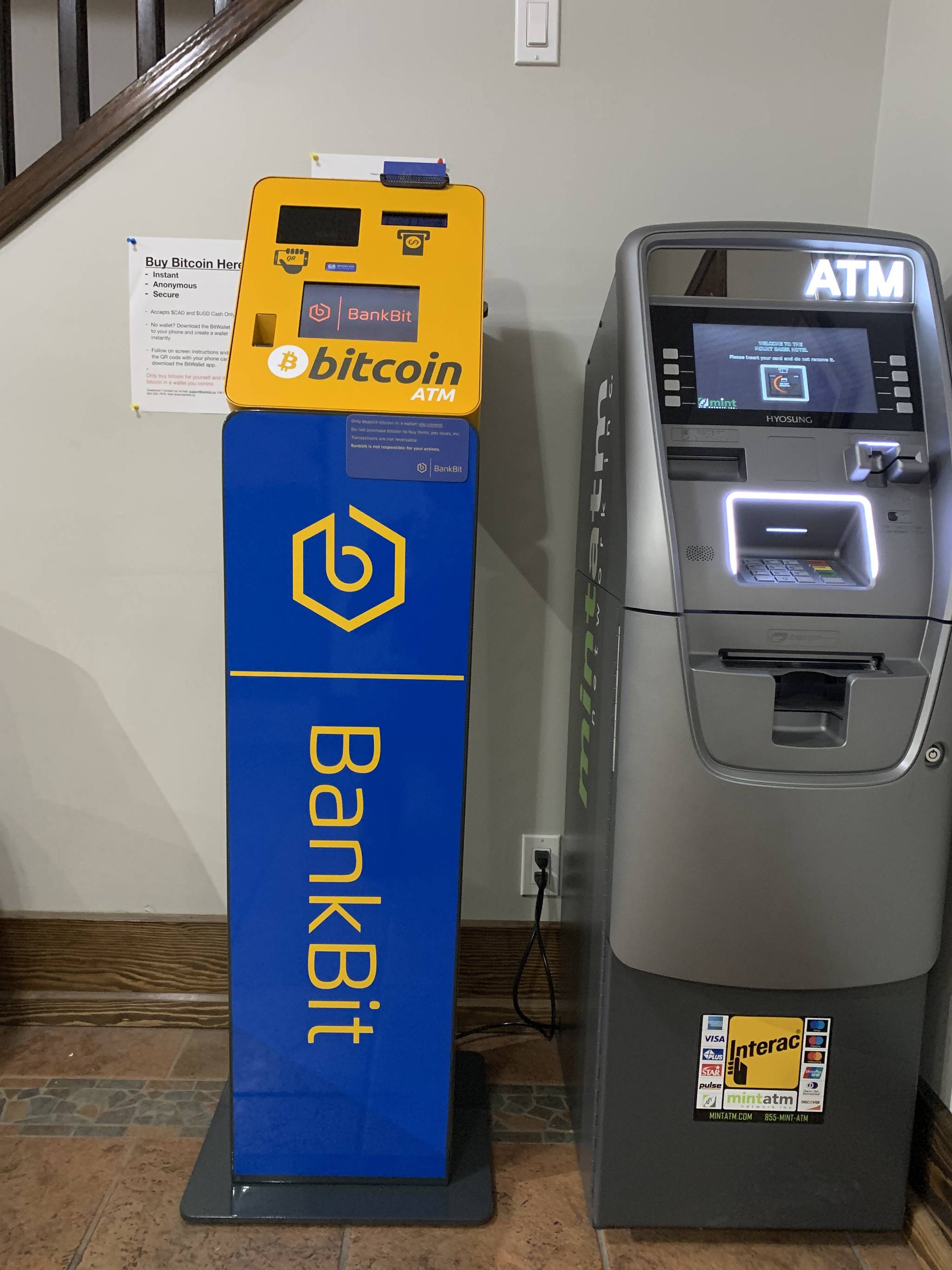 Top 5 countries with the most Bitcoin ATMs