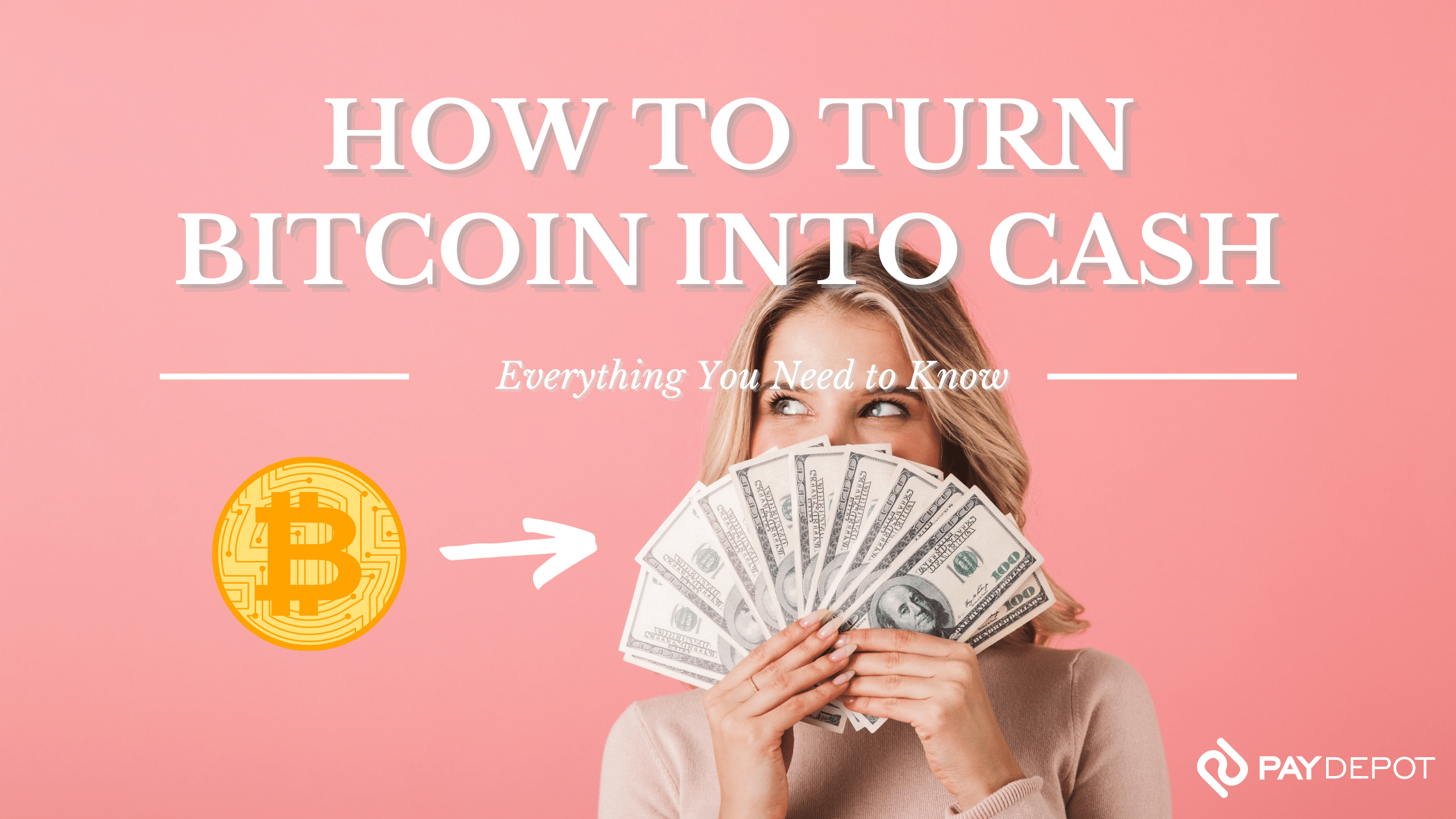 Here's how you convert your cryptocurrency into cash