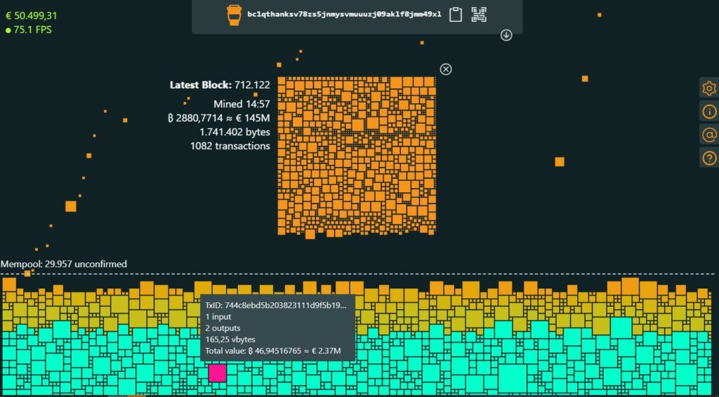 REST API - mempool - Bitcoin Explorer