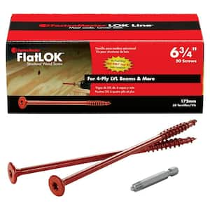 LedgerLOK®: Flat Head Wood Screws - Deck Ledger Board… | FastenMaster