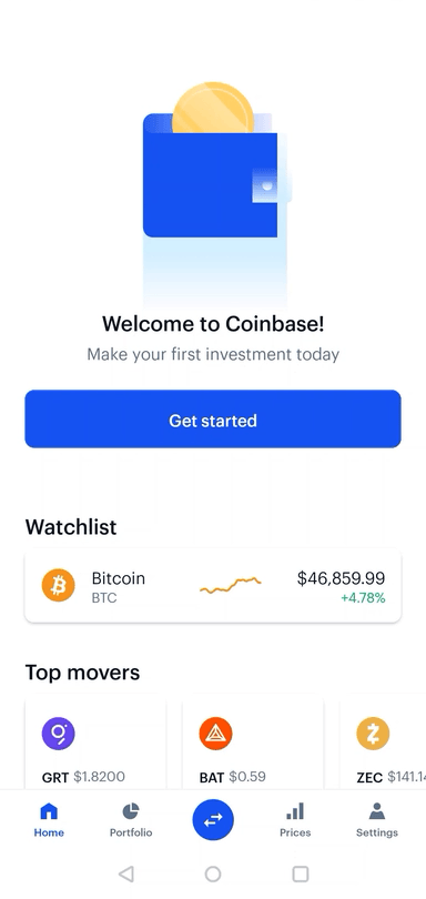 Coinbase Supported Coins ()