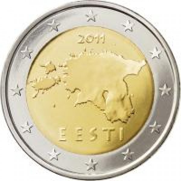 2 Euro Coin Estonia (th Estonian Song Festival)