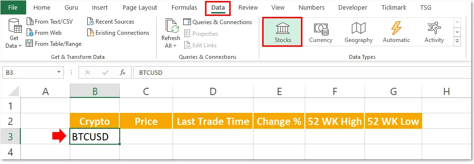 Microsoft Excel Adds Bitcoin as a Supported Currency