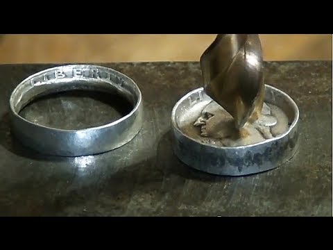 30 Coin ring how to videos | coin ring, how to make rings, diy rings