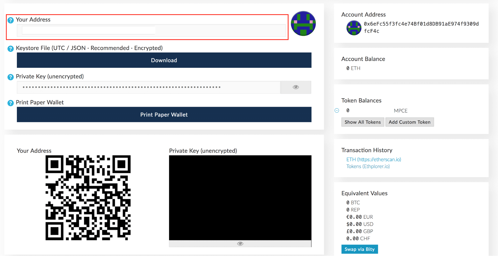 What is my External Wallet address and where do I find it? : Bits of Gold Support Center