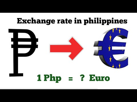 1 EUR to PHP - Euros to Philippine Pesos Exchange Rate