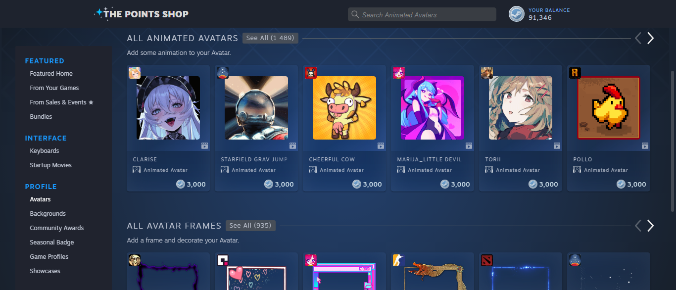 Recently Added Items :: Steam Card Exchange