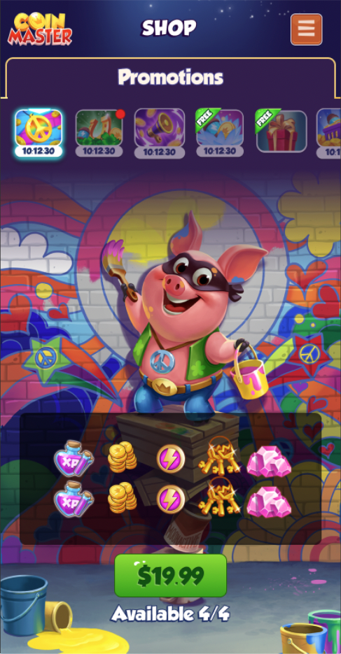 Coin Master Mod Apk v(Speed Hack/No Ads) Download