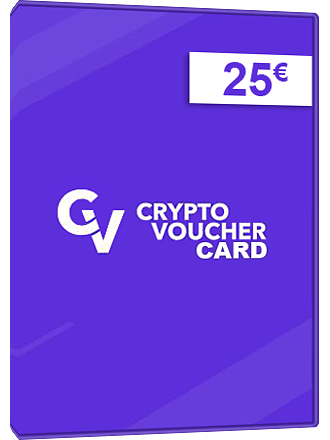 Crypto Voucher 25 EUR | Europe Account digital - Bitcoin & Lightning accepted