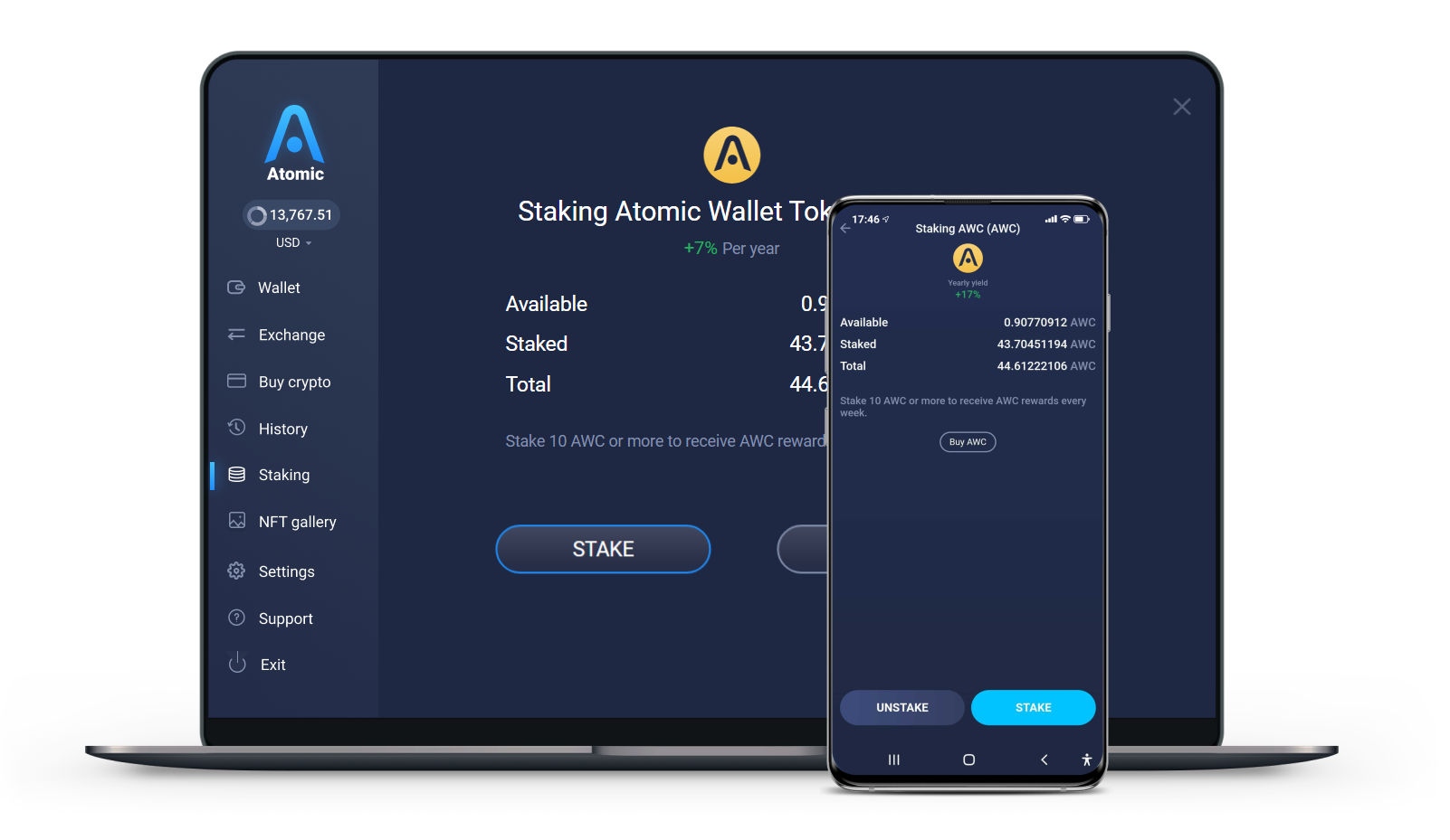 How do I stake ATOM? - Atomic Wallet Knowledge Base