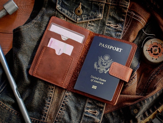 Leather Passport Holder - Ashland Leather