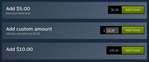 How to Gift Money on Steam