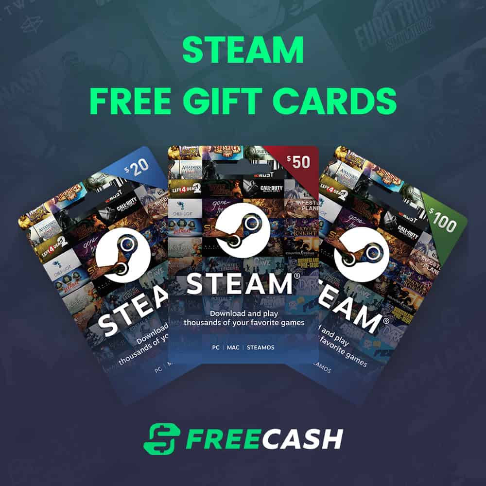 FREE Steam Gift Card