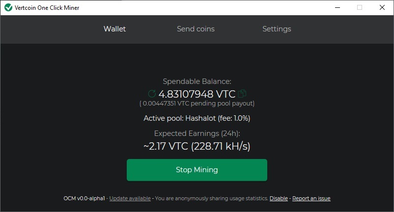 Vertcoin Mining Pool. Mine VTC with Low Fees