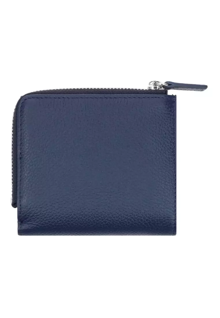 Personalized Navy Blue Wallet & Keychain Gift Set – My Store