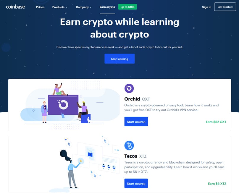 Coinbase Earn Program: Free Crypto for Learning about Crypto - The Money Ninja